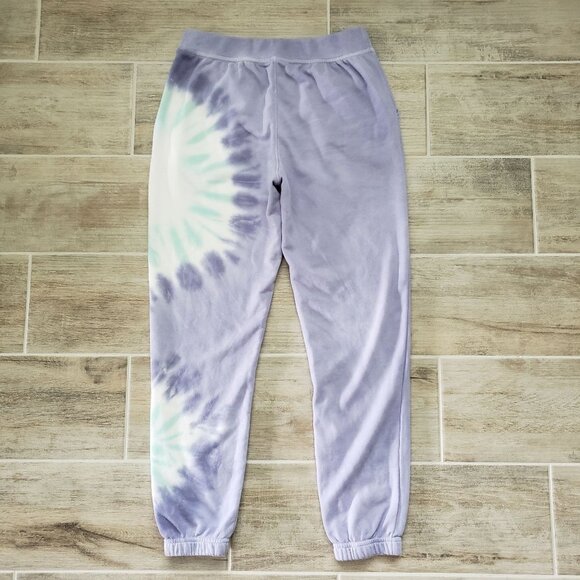 WildFox Spun Tie Dye Tapered Sweat Joggers Pants S - Picture 2 of 7